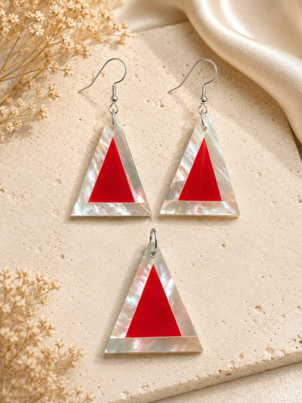 file_000000009b387207a211d7f8aec83dee Noor Pyramid Mother of Pearl Jewelry Set with Carnelian by Pietra Noor