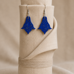 Noor Petal – Lapis Lazuli Earrings