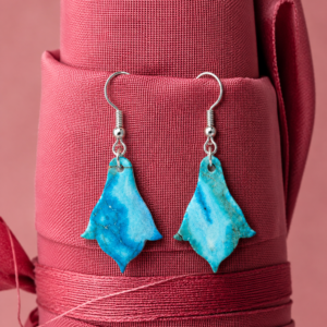 file_0000000001f47208826eb1bfd881357a Handcrafted Noor Petal Turquoise Earrings by Pietra Noor with genuine natural Turquoise