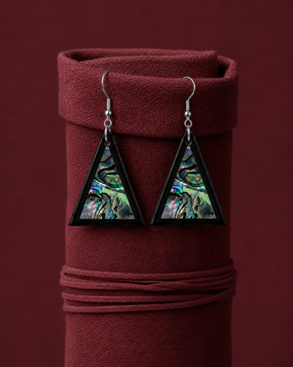 file_000000004c208207887ae8335f78a1db Noor Pyramid Black Onyx & Abalone Earrings handcrafted Pietra Dura inspired natural gemstone jewelry