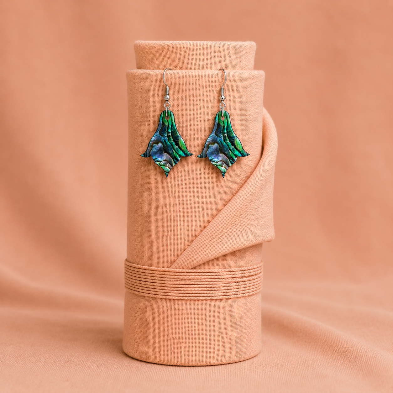 Noor Petal Paua Shell Earrings |
