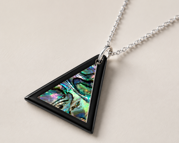Noor Pyramid Abalone Pendant