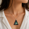 Noor Pyramid Abalone Pendant