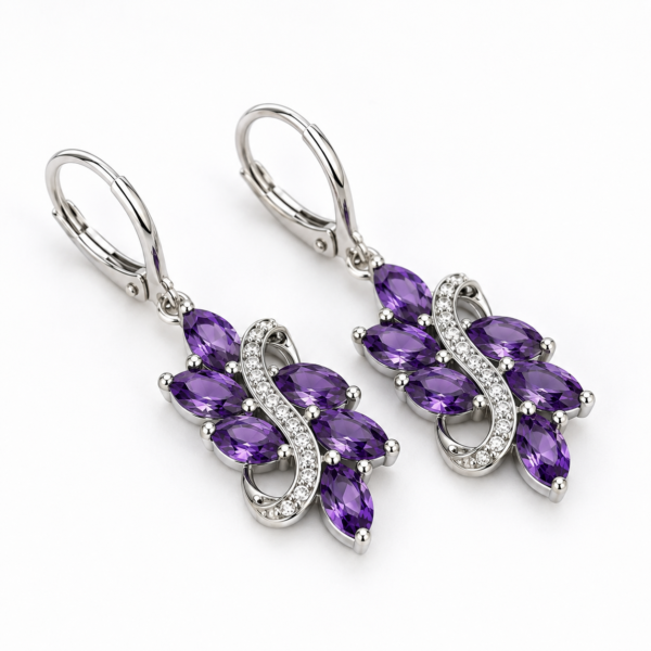ChatGPT Image Aug 9, 2026, 04_50_17 PM Amethyst Cluster Earrings.
