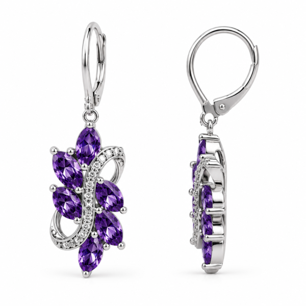 ChatGPT Image Aug 9, 2026, 04_52_14 PM Amethyst Cluster Earrings.
